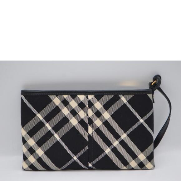 BURBERRY Tartan Check Tote Bag Black Calico - Picture 8 of 10